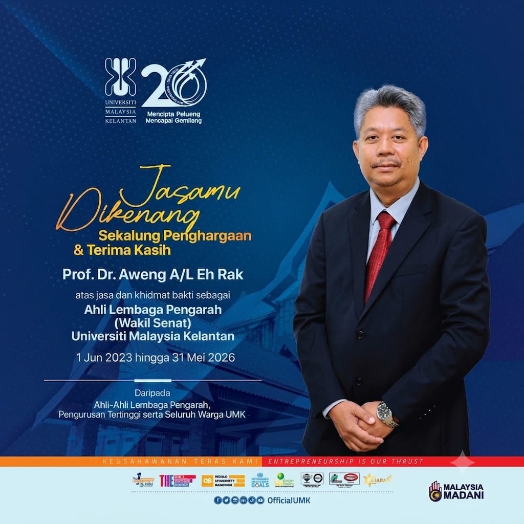 TERIMA KASIH PROF. AWENG